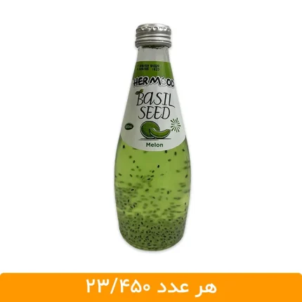 نوشیدنی تخم شربتی طالبی هرمود - 300 میلی لیتری - عمده فروشی شهر عمده