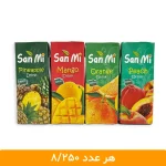 پک ترکیبی آبمیوه سان می 18 عددی
