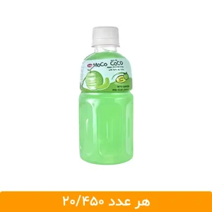 آبمیوه طالبی با تکه های نارگیل موکو کوکو (طرح موگو موگو) - بسته 12 عددی