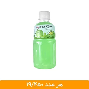 آبمیوه طالبی با تکه های نارگیل موکو موکو (طرح موگو موگو) - بسته 12 عددی