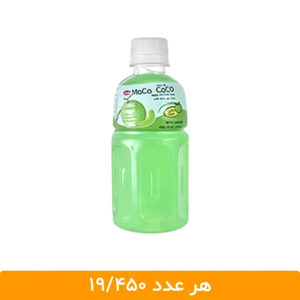 آبمیوه طالبی با تکه های نارگیل موکو موکو (طرح موگو موگو) - بسته 12 عددی