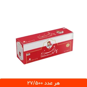 چای کیسه ای شهرزاد ساده 25 عددی - بسته 6 عددی