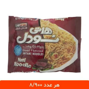 نودل گوشت هاتی کارا 77 گرم - بسته 10 عددی