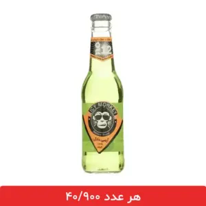 نوشابه آیسی مانکی سیب کیوی 250 میلی لیتر - 12 عددی