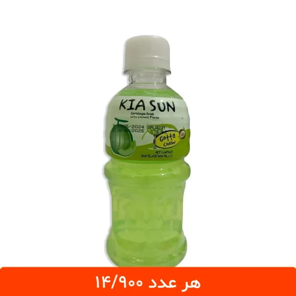 آبمیوه طالبی کیاسان با تکه های نارگیل - بسته 12 عددی