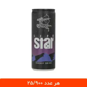 نوشابه انرژی زا لایف استار 250 میلی لیتر - 12 عددی