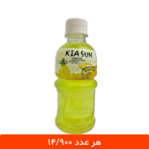 آبمیوه آناناس کیاسان با تکه های نارگیل - بسته 12 عددی