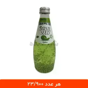 نوشیدنی تخم شربتی طالبی هرمود 300 میلی لیتری - بسته 12 عددی