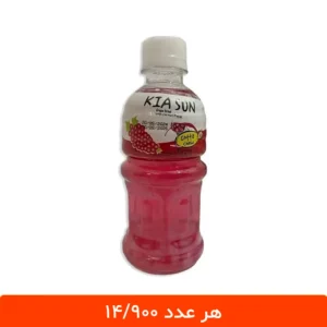 آبمیوه انگور کیاسان با تکه های نارگیل - بسته 12 عددی