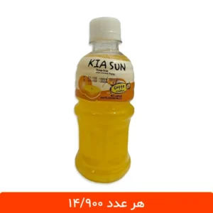 آبمیوه پرتقال کیاسان با تکه های نارگیل - بسته 12 عددی