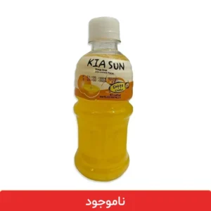 آبمیوه پرتقال کیاسان با تکه های نارگیل - بسته 12 عددی