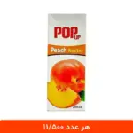 نکتار هلو پاپ آپ 200 میلی لیتری - بسته 18 عددی