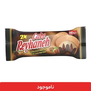 کیک دوقلو ریحانه 55 گرم - بسته 36 عددی
