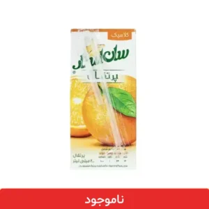 آبمیوه پاکتی پرتقال سان استار - بسته 18 عددی