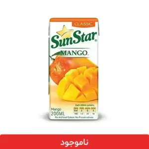 آبمیوه پاکتی انبه سان استار - بسته 18 عددی