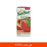 نکتار پاکتی هلو سان استار - بسته 18 عددی