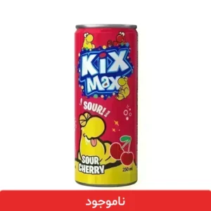 نوشابه کیکس مکس طعم آلبالو حجم 250 میلی لیتر - بسته 24 عددی