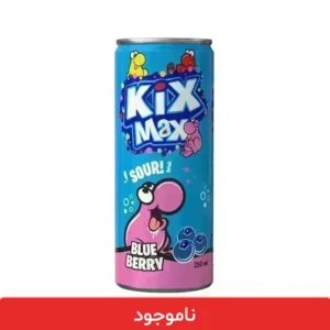 نوشابه کیکس مکس طعم بلوبری حجم 250 میلی لیتر - بسته 12 عددی