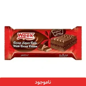 کیک لایه ای احلام ویک کاکائویی 60 گرمی - 36 عددی