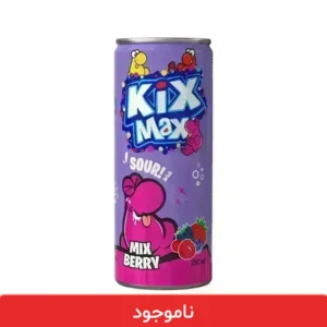 نوشابه کیکس مکس طعم مخلوط میوه های جنگلی - بسته 12 عددی