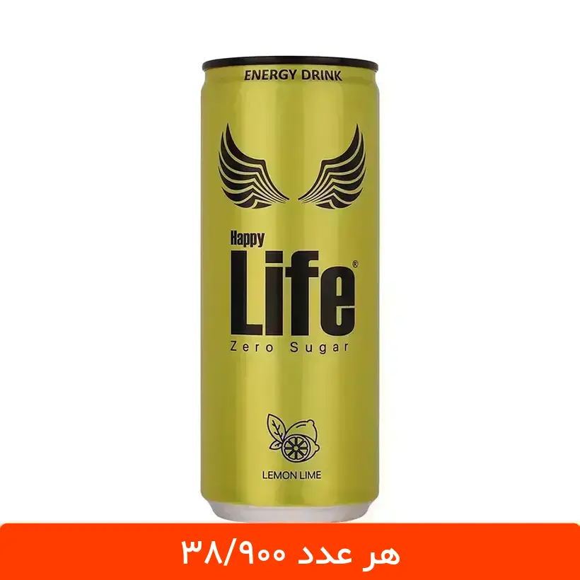 2bb4c087eb08defb4e41376fcb260c2d2a4194c0_1750672817 نوشابه انرژی زا بدون قند با طعم لیمو هپی لایف – 12 عددی - هپی لایف رنگی