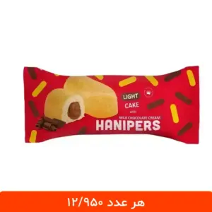 کیک هانیپرز با مغزی کرم کاکائویی 36 گرم - بسته 24 عددی