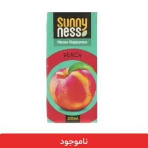 آبمیوه پاکتی هلو سانی نس 200 میلی لیتر - 18 عددی
