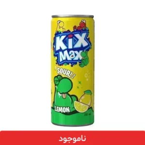 نوشابه کیکس مکس طعم لیمو حجم 250 میلی لیتر - بسته 24 عددی