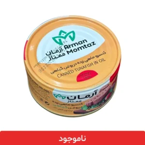 کنسرو تن ماهی آرمان ممتاز 180 گرمی 12 عددی - تن ماهی ارزان قیمت