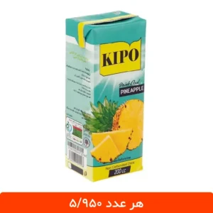 آبمیوه آناناس کیپو 200 میلی لیتر - 18 عددی