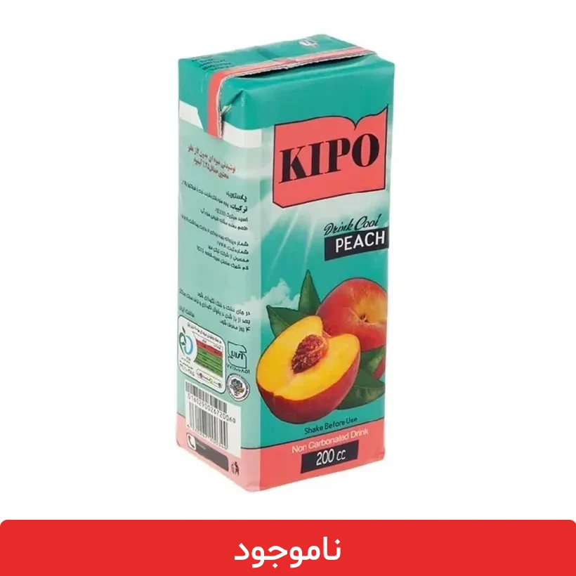Keepo-Holoo-p-p آبمیوه هلو کیپو 200 میلی لیتر - 18 عددی