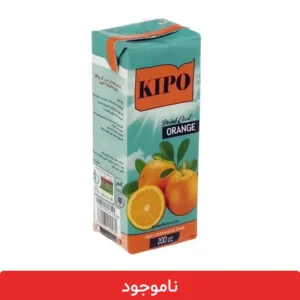 آبمیوه پرتقال کیپو 200 میلی لیتر - 18 عددی