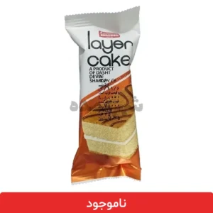 کیک لایه ای تی تاپ سیمرغ پرتقالی 45 گرم - 36 عددی