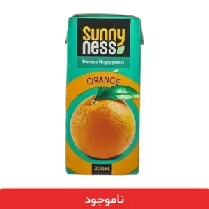 آبمیوه پاکتی پرتقال سانی نس 200 میلی لیتر - 18 عددی