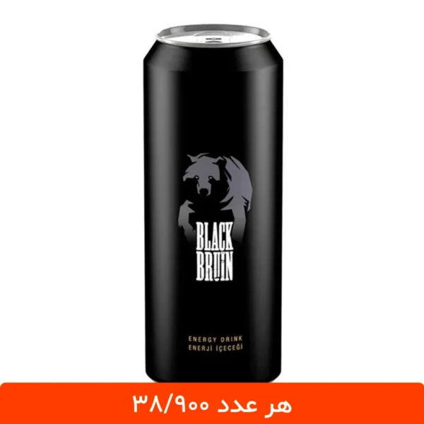نوشابه انرژی زا بلک برن قوطی 500 میلی لیتری - 12 عددی