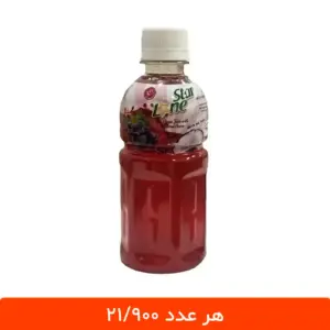 آبمیوه انگور با تکه های نارگیل لون استار 12 عددی- طرح موگو موگو