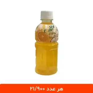 آبمیوه پرتقال با تکه های نارگیل لون استار 12 عددی - طرح موگو موگو