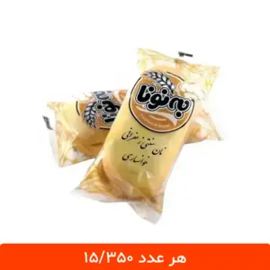 نان سنتی خوانساری به نونا (نان زعفرانی) - بسته ۲۴ عددی
