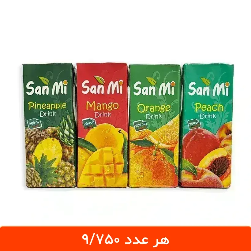 sanmi-pack-1-1-1-1-1-1 پک ترکیبی آبمیوه سان می - 18 عددی
