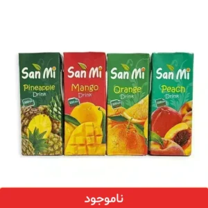 پک ترکیبی آبمیوه سان می - 18 عددی