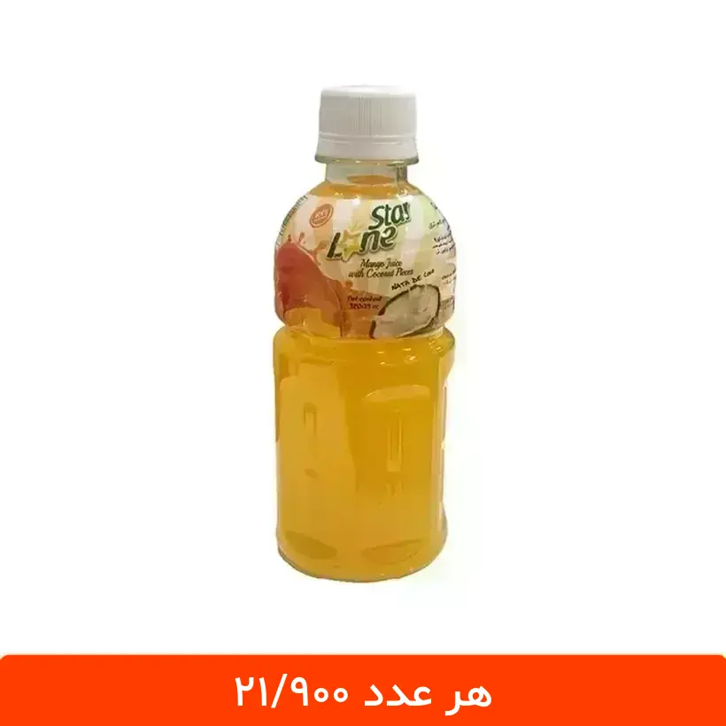 shahromde-anbe2-p-p-p آبمیوه انبه با تکه های نارگیل لون استار 12 عددی - طرح موگو موگو