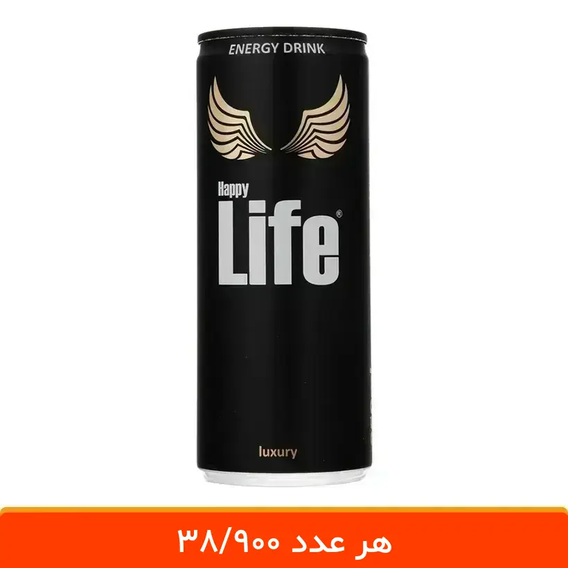 shahromde-price-template-1-1 نوشابه انرژی زا هپی لایف مشکی 250 میلی لیتر - بسته 12 عددی