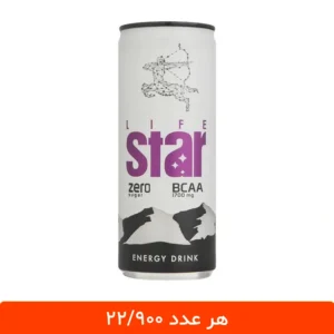 نوشابه انرژی زا لایف استار زیرو 240 میلی لیتر - 12 عددی