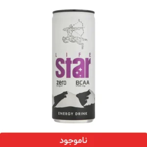نوشابه انرژی زا لایف استار زیرو 240 میلی لیتر - 12 عددی