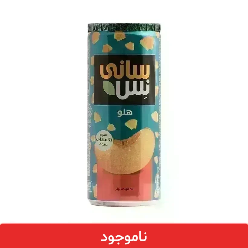 shahromde-price-template-8-1-1 آبمیوه هلو سانی نس قوطی 240 میلی لیتری - 12 عددی