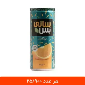 آبمیوه پرتقال سانی نس قوطی 240 میلی لیتری - 12 عددی