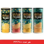 پک ترکیبی آبمیوه‌ قوطی سانی نس - 12 عددی