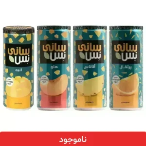 پک ترکیبی آبمیوه‌ قوطی سانی نس - 12 عددی