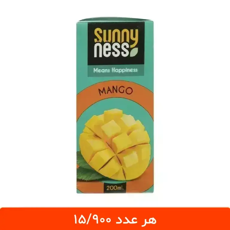 آبمیوه انبه سانی نس 200 میلی لیتر - 18 عددی