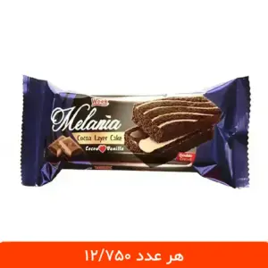 کیک ویک لایه ای وانیل نوتلا 60 گرمی - 36 عددی